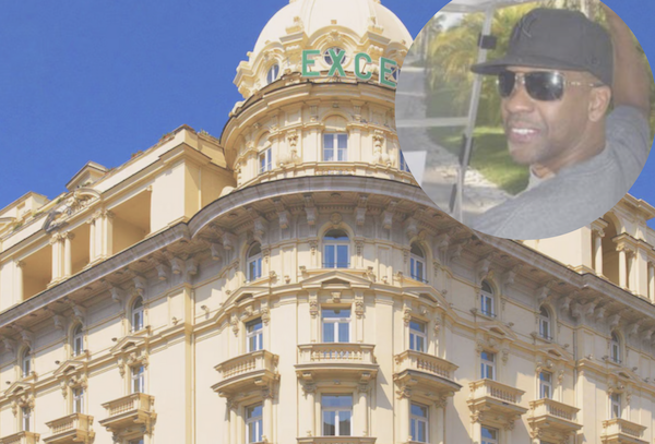 Celebrity Travel: The Westin Excelsior Rome Italy Denzel Washington